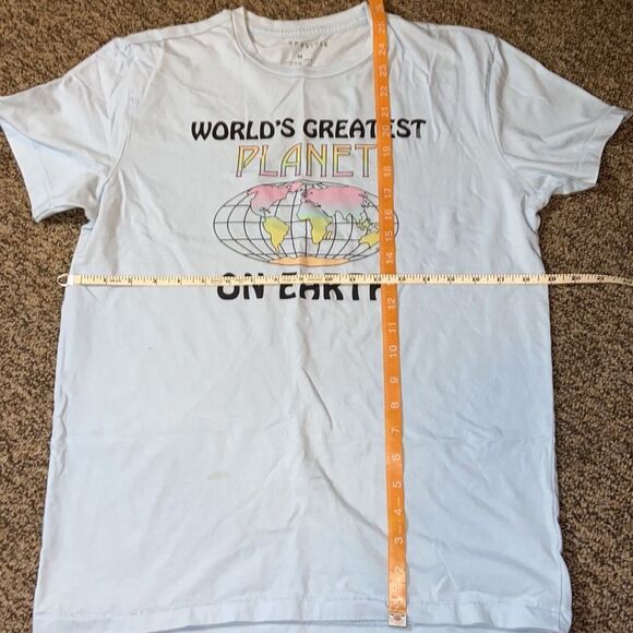 VTG AEROPOSTALE WORLD’S GREATEST PLANET ON EARTH TOP UNIXES SIZE M - Picture 4 of 7